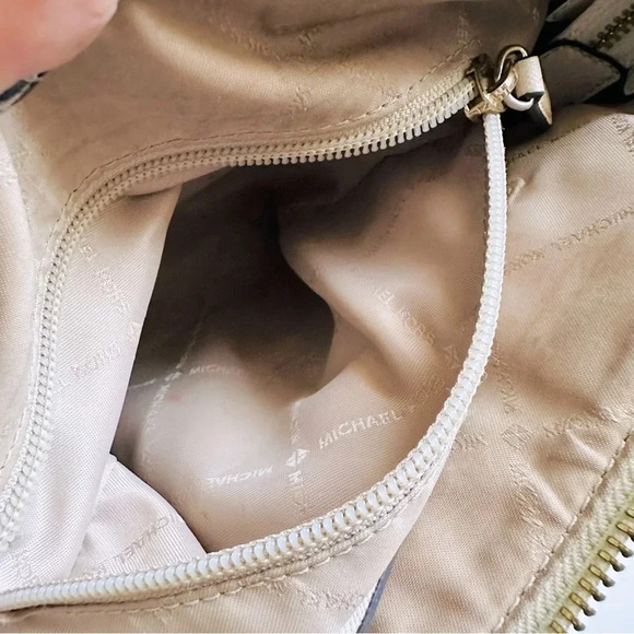 Micheal Kors Ciara Saffiano Leather Satchel/Crossbody Bag - Picture 12 of 16